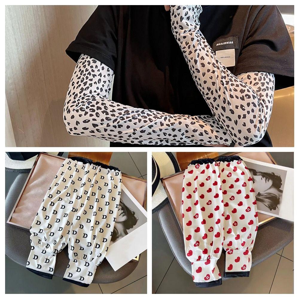 

Ice Silk Sunscreen Multi Style Arm Sleeve Thin Loose UV Protection Summer