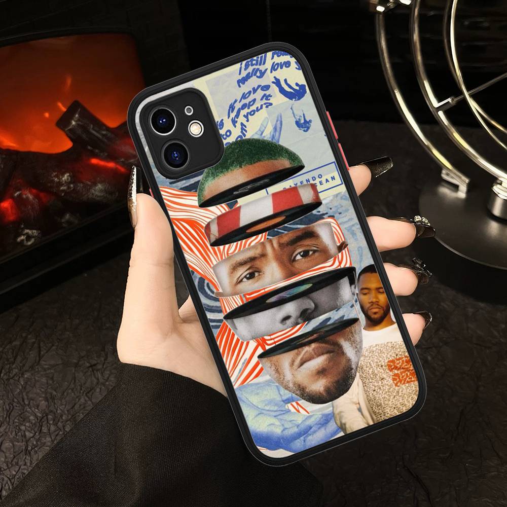 Album F-Frank O-Ocean Rap Matte Transparent Phone Cover For IPhone Case 16 15 14 13 12 11 Pro Max X XS Max Plus