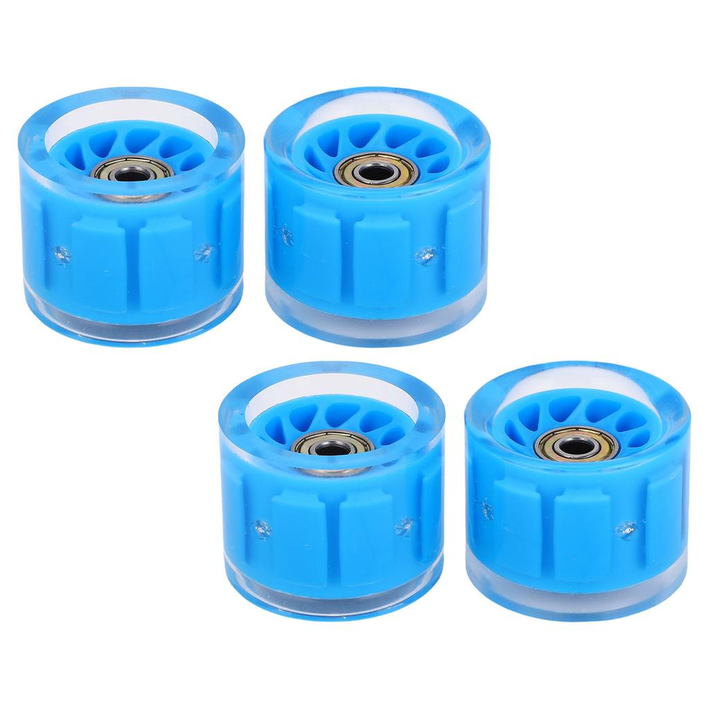4 PCS  board Wheels and Bearings   Wheels Magnetic   Friction High   PU 55x45mm