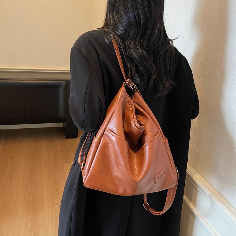 Vintage Shoulder Bag Women's Tote Bag Large Capacity Underarm Bag