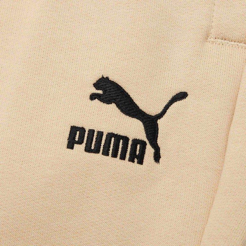 PUMA Knitted Sweatpants Men's Khaki Moderate Sweatpants 533202-20