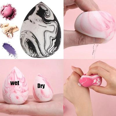 1 pz soffio di spugna per trucco donna a forma di uovo bellezza miscelazione cuscino in spugna per trucco spugna in polvere strumento di bellezza accessori per il trucco