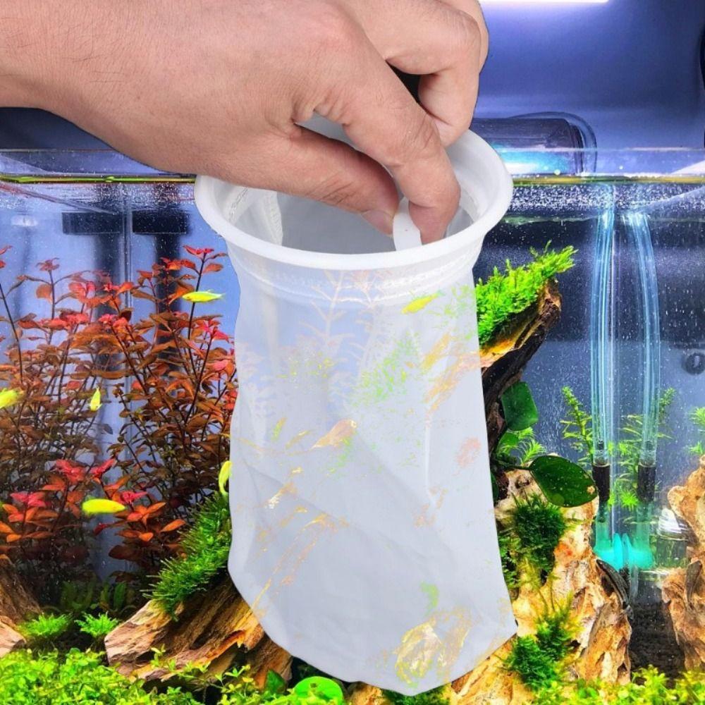 Washable Reusable Fish Tank Water Sump Filters Bag Marine Filter Bag  Fish Tank Filtration System