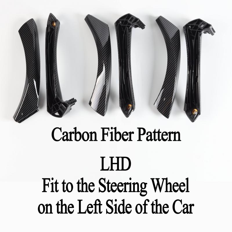 RHD LHD Car Inner Door Handle Interior Door Panel Pull Trim Cover for BMW 3 Series E90 E91 316 318 320 325 328