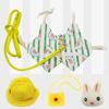 Cute Japanese Korean Style Pet Clothes & Leash for Rabbits and Cats