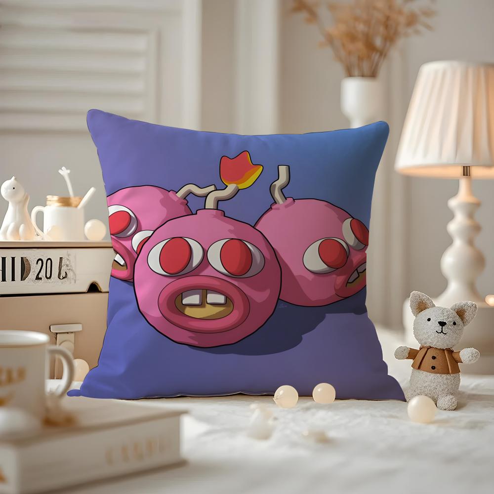 Cushion Cover Pattern Printed Pillowcase For Living Room Sofa Cushion Cover & Bedroom Decor T-Tyler The Creator Rapper