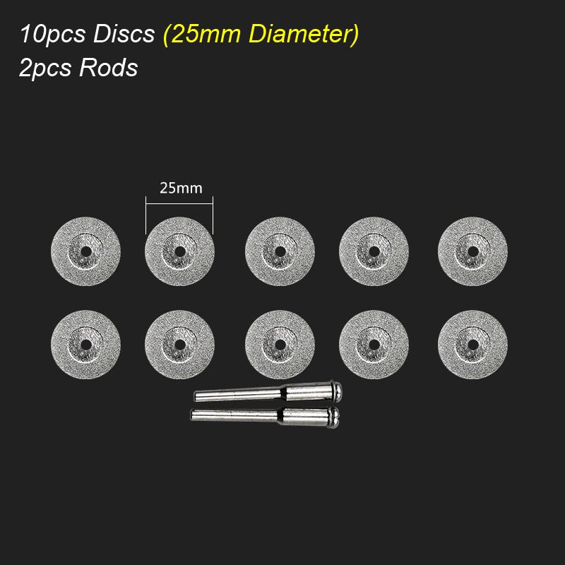 Discuri de Tăiere cu Diamant Roți Unealtă Rotativă Pânză de Ferăstrău Circular pentru Dremel Mini Burghiu Mandrină Tăiere Lemn Piatră Plastic Sticlă Faianță