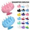 Silicone Shampoo Brush Head Scalp Massage Comb Hair Root Itching Clean The Scalp Thoroughly Body Massage Brush Bath Brush