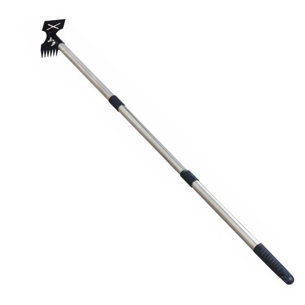 6 Tine Garden Rake Hoe Heavy Duty ScrewFixed Connection Manual Weeding
