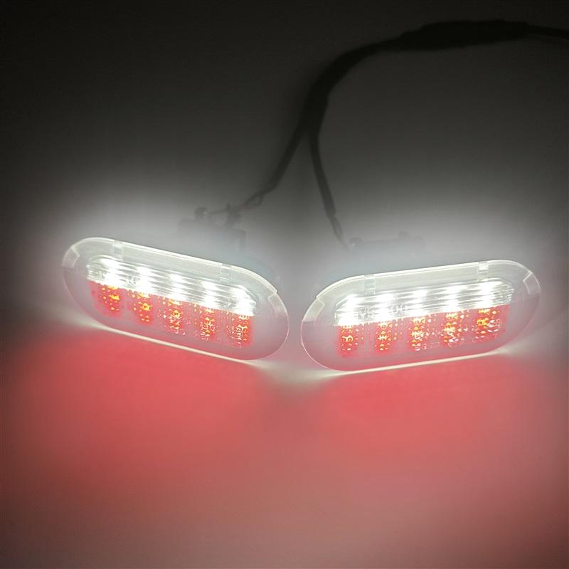 LED Courtesy Door lamp Welcome Footwell Light for VW Golf MK4 Beetle Cabrio Jetta Bora Polo Sharan Vento Touran Skoda Octavia