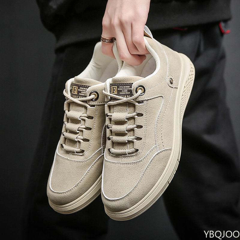 Fashion Spring  Autumn New Style Men  Fashion Casual Shoes Simple Comfortable Versatile Breathable Autumn Lace Up  Outdoor Men Shoes