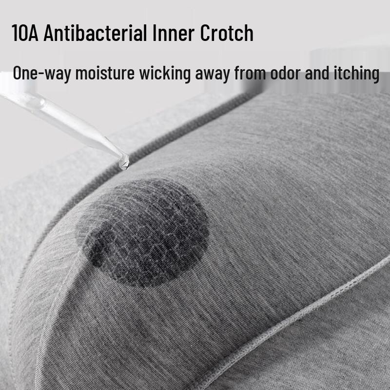 Mao Ren Men's Cotton Boxer Briefs 4-Pack