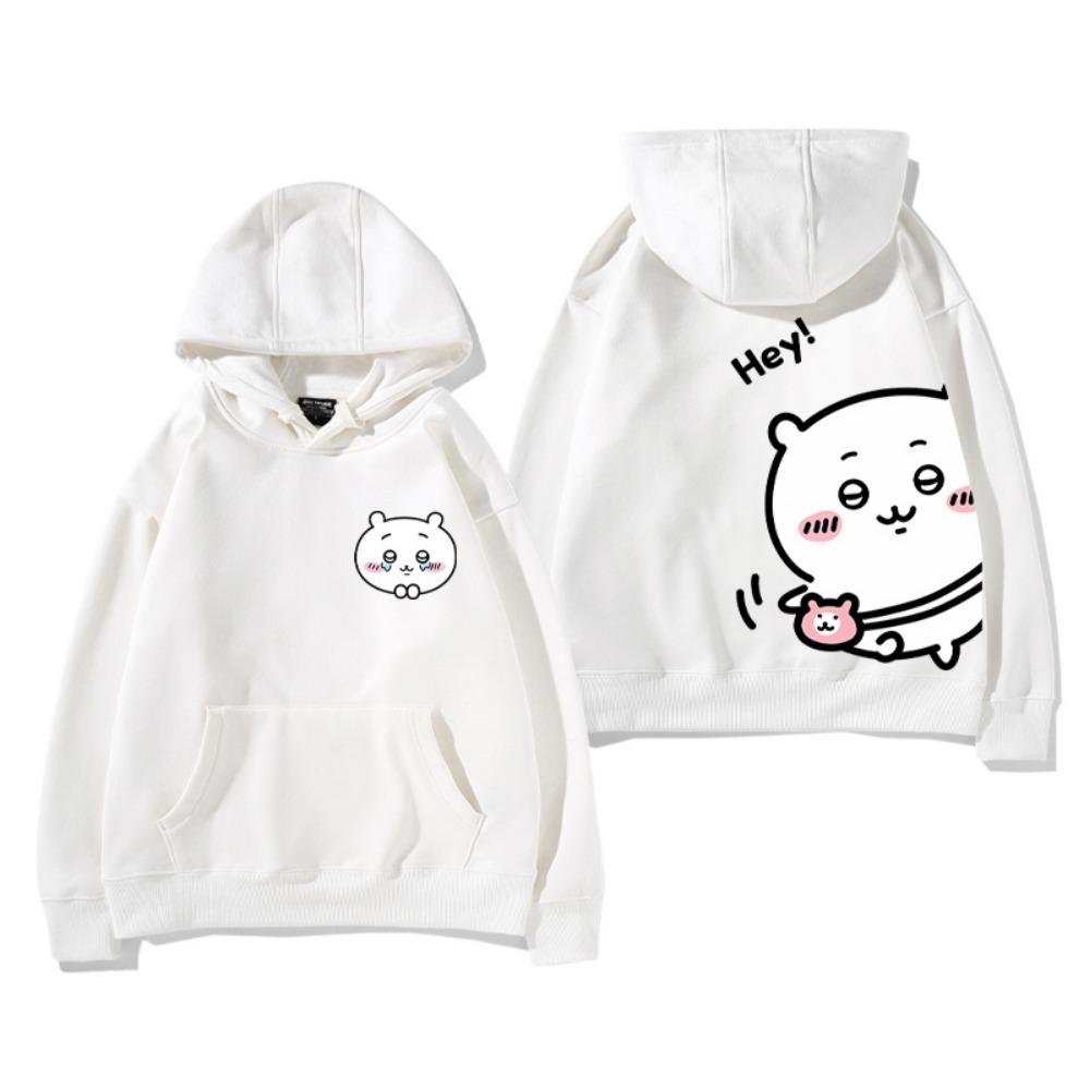 Ladies' Cute Hoodie Chiikawa Hooded Hoodie Hachiware Girls' Casual Sweater Usagi Loose Fashion Trend Women's Hoodie