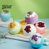 Natural Ingredients Bath Bombs 100G Dry Flowers Bombs Lavender Rose Calendula Essential