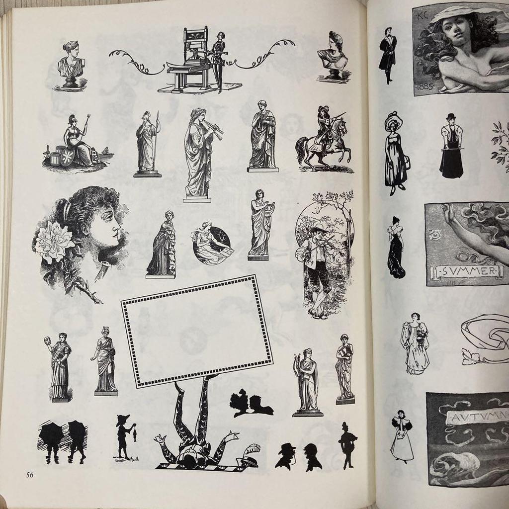 [USED] Illustration Collection 2001 Decorative Cuts and Ornaments