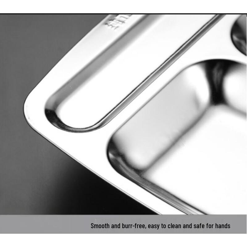 Thickened Stainless Steel Divided Lunch Box Set