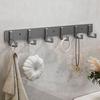 Gureide Gray No-Drill 6-Hook Strip