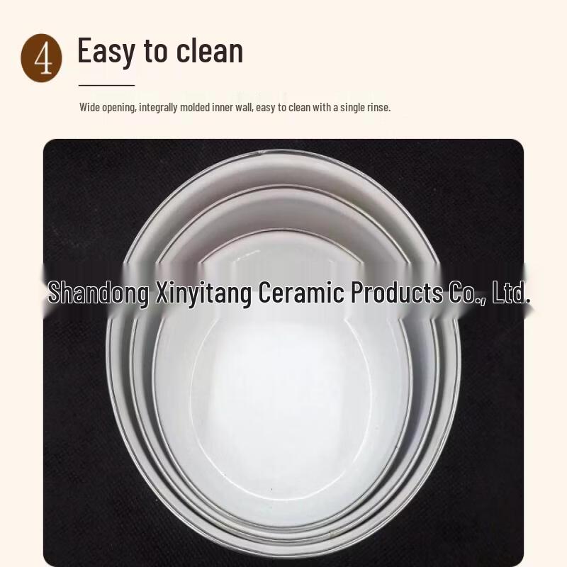 ZISIZ Enamel Ice Bowl Gift Set