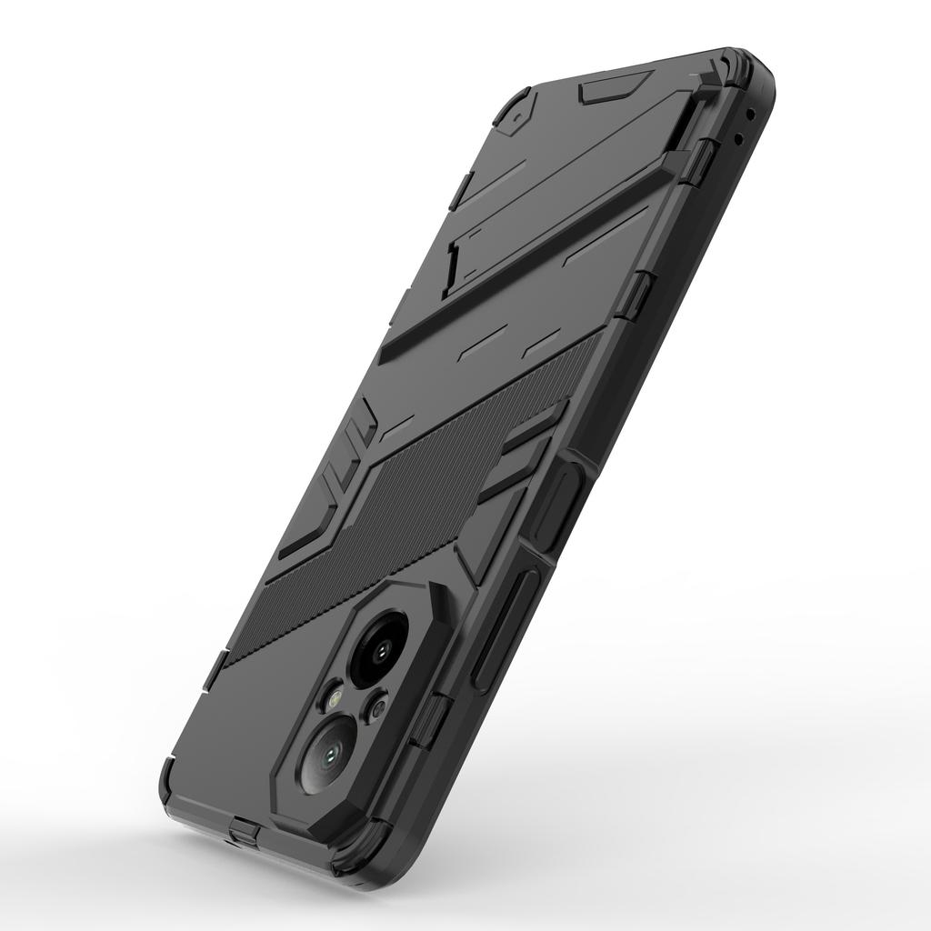 For Realme C67 4G Phone Case Anti-scratch Kickstand PC+TPU Cover