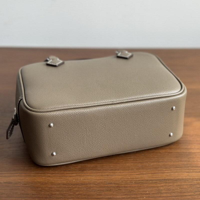 Neue Feder high-end Federtasche echtes Rindsleder tragbare Umhängetasche kleine quadratische Tasche Damentasche