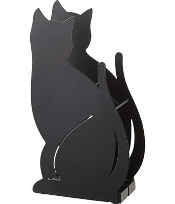 Yamazaki Umbrella Stand, Cat Design, Black, 2359