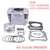 66mm 11211-42A50-0F0 Motorcycle Cylinder Head Overhaul Mat Piston Rings Gasket Kit 11211-13G50-0F0 for Suzuki DR200SE DR200S
