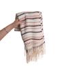 Small Fresh And Fashionable Cashmere Colored Small Fragrant Fringed Scarf, Women'S Design Sense Of Warmth, Outside With Temperament Shawl