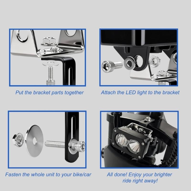 High Brightness LED Driving Lamp Light For Talaria Sting MX3 MX4 MX5 Electric Dirt Bike Scooters With 3 Lighting Modes