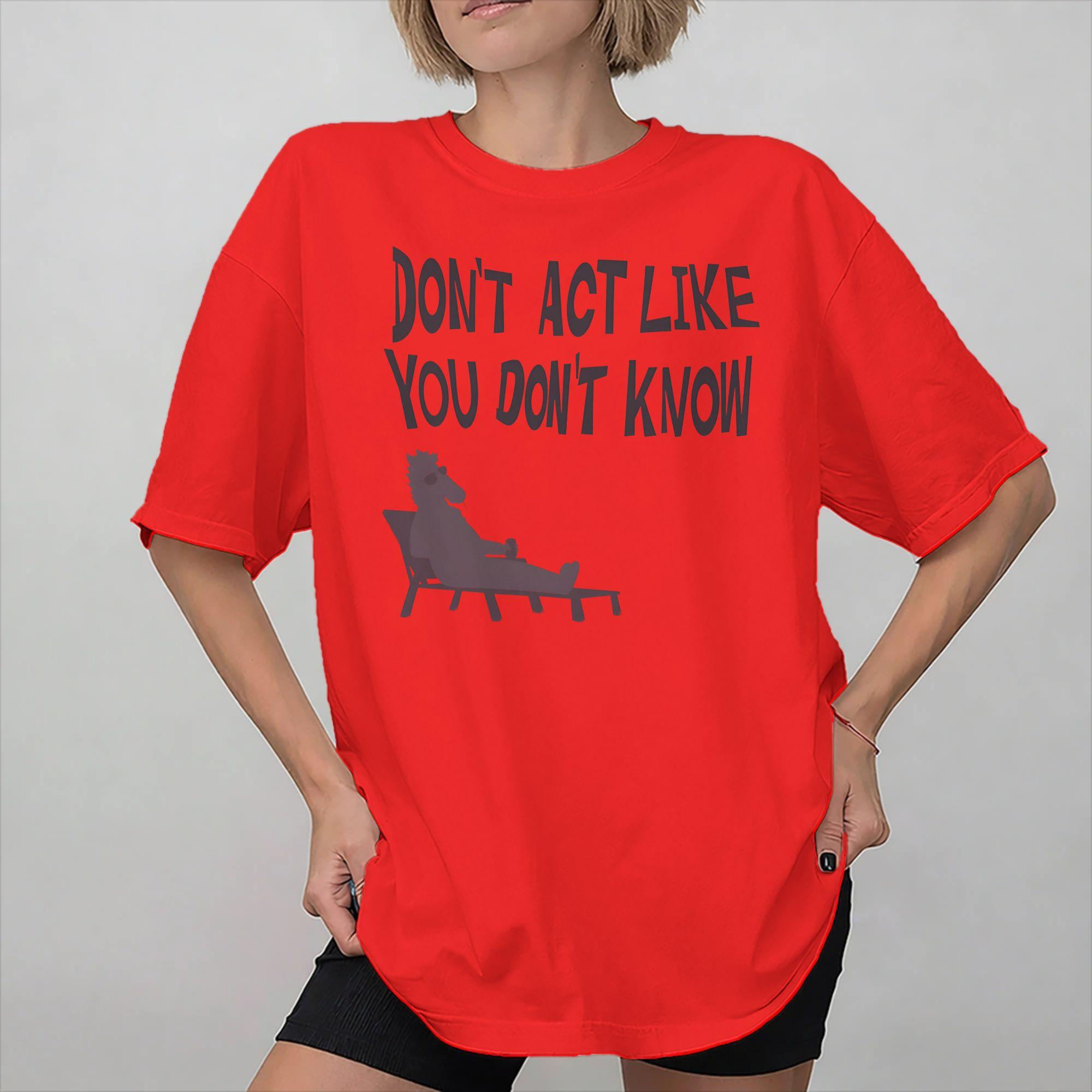 

Unisex Women youre bojacks horseUnisexs T Shirt Cotton Fashion Tee Shirts Top Clothing S