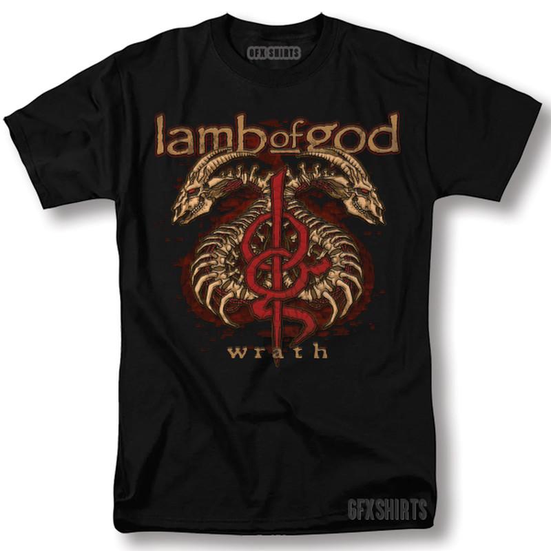 Футболка Lamb Of God Мерч с рок-концерта Винтажная графическая футболка 3XL
