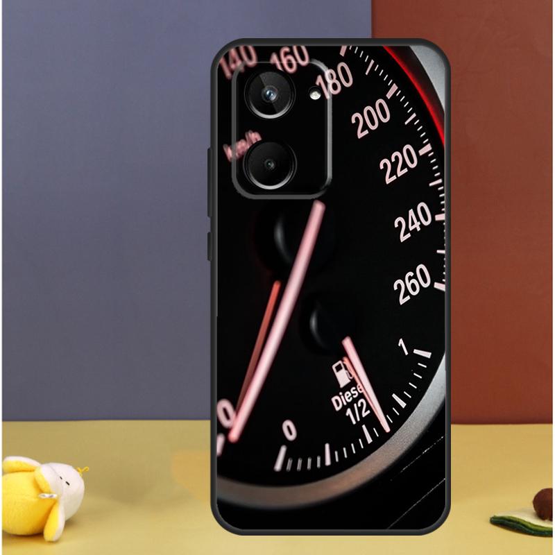 Speedometer Car For Realme 15 Pro GT7 10 11 12 13 14 Pro Plus C67 C65 C63 C61 C55 C53 C51 C35 C71 C75 Case