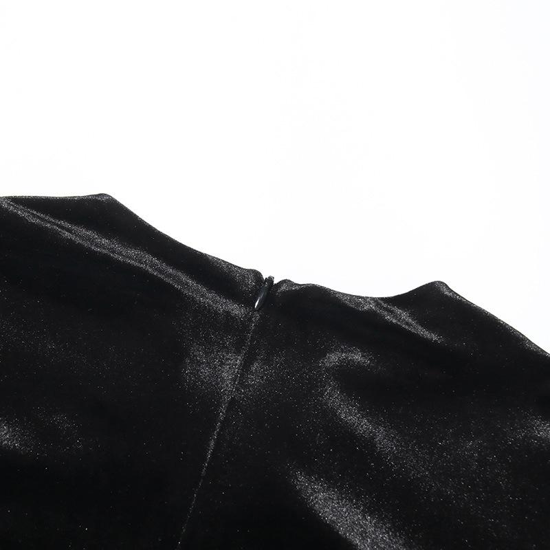 Elegant Long Sleeve Bow Slim Fit Dress for Women - 2025 Spring Collection