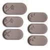 Easy to Use Silicone Mold Creating Decorative Trays Moulds with Unique Elliptical Shape Suitable for Gifting Making