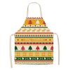 Linen Merry Christmas Apron Christmas Decorations for Home Kitchen Accessories 2025 Christmas Natal Navidad 2025 New Year Gifts
