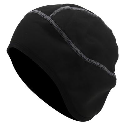 Cycling Skull Cap Windproof Thermal Bicycle Hat Cap with Glasses Hole Riding AccessoryBlack