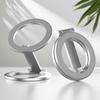 Universal Double-Sided Magnetic Stand Compatible with Magsafe Mobile Phone Finger Ring Bracket for iPhone 17/16/15 Desktop Brack