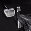 BBLB5 3Pcs Aluminum Alloy Car Accelerator Brake Pedal Cover Protector For BMW M3 M4 M5 G42 G30 G20 E39 E36 E87 E53 F44 F07 F34 G15 G16