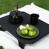 Leichter Campingtisch Tragbarer Klapp-Strandtisch mit verstellbarer Höhe Klapp-Picknicktische Langlebig