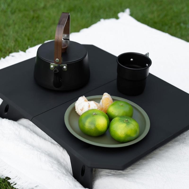 Leichter Campingtisch Tragbarer Klapp-Strandtisch mit verstellbarer Höhe Klapp-Picknicktische Langlebig