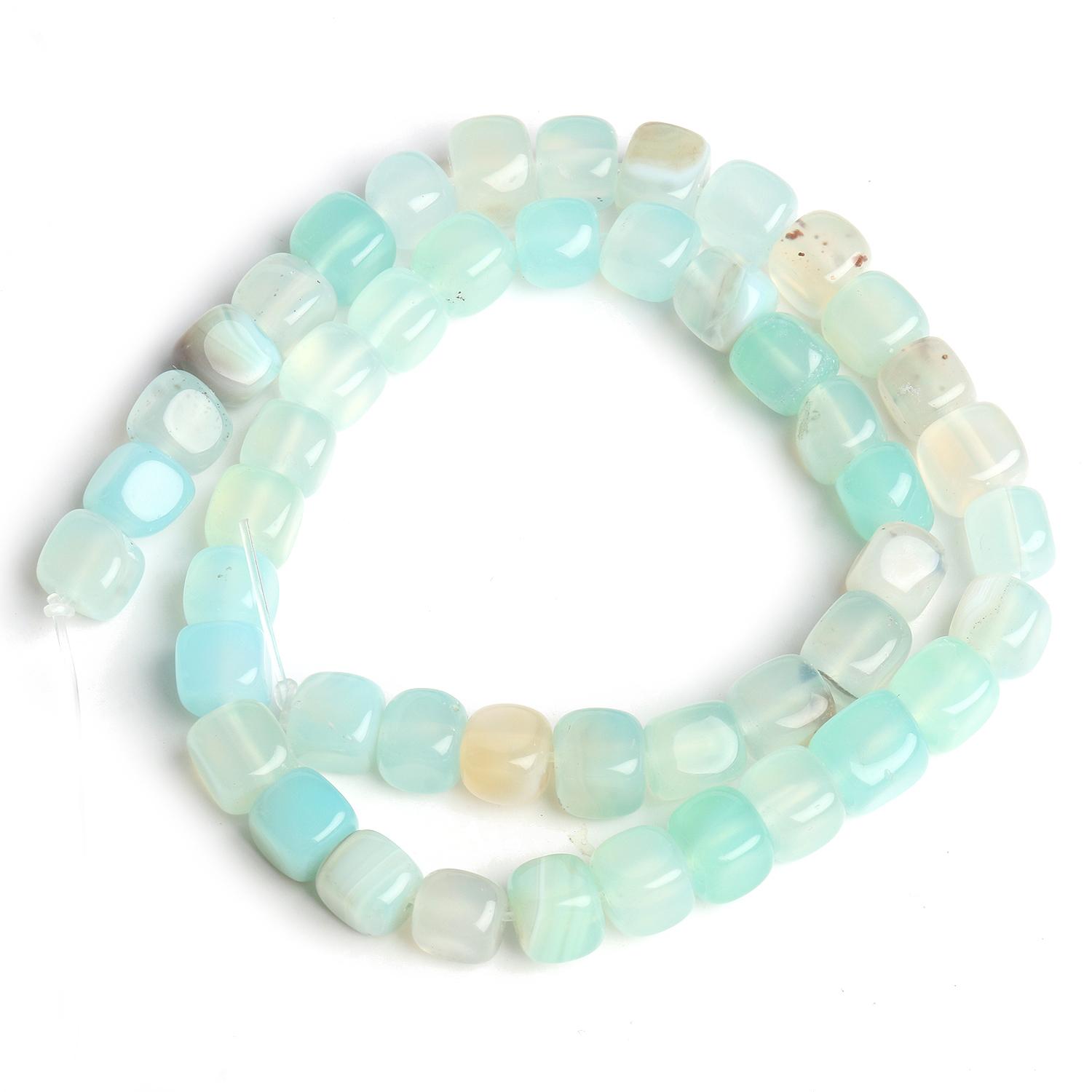 

8x8 мм разноцветные квадратные каменные кубы-разделители, свободные бусины для изготовления ювелирных изделий, браслет ручной работы «сделай сам», ремесло 8x8mm