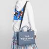 Marc Jacobs Canvas Medium Tote Bag Blue Shadow Women Tote_bags M0016161-481