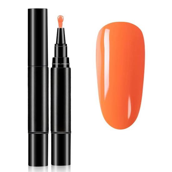 

1/6 шт. Ручка для лака для ногтей 3-в-1 Быстросохнущая Стойкая Высокоглянцевая DIY Маникюр Нейл-арт Натуральный Нюдовый Женский Девичий Лак-гель для ногтей на руках и ногах 34