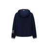 Reebok Fashion Casual Comfortable Hoodie Women tops Navy-Blue 24FRC306WGN2