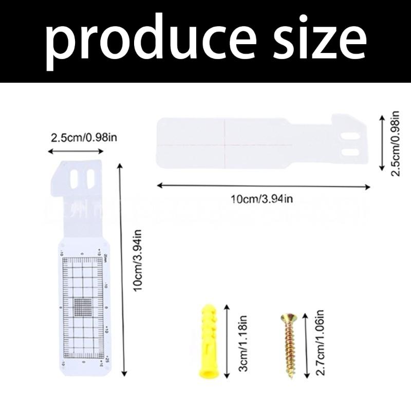 Crack Gauge Ruler Wall Crack Monitoring Record Accurate Crack Monitoring Record Tool Crack Monitors Gauge