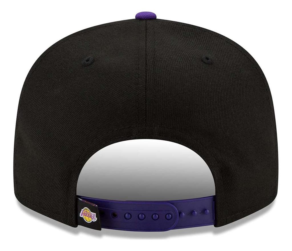 New Era Los Angeles Lakers 9FIFTY Snapback 2020 NBA Finals Champion Title Trophy In Black and One Size Purple, Black/Purple,