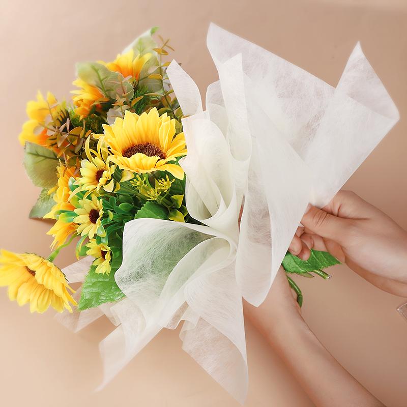 40 Stück Blumenverpackpapier Koreanisches Florales Bouquet Verpackungsmaterial für Hochzeit Geburtstagsfeier Valentinstag Geschenk Dekorationen