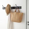 10 pcs Bathroom Bedroom Coat Single Hook Towel Hanger Holder Black Wall Clothes hook Wall Mounted Dual Coat hook Rack