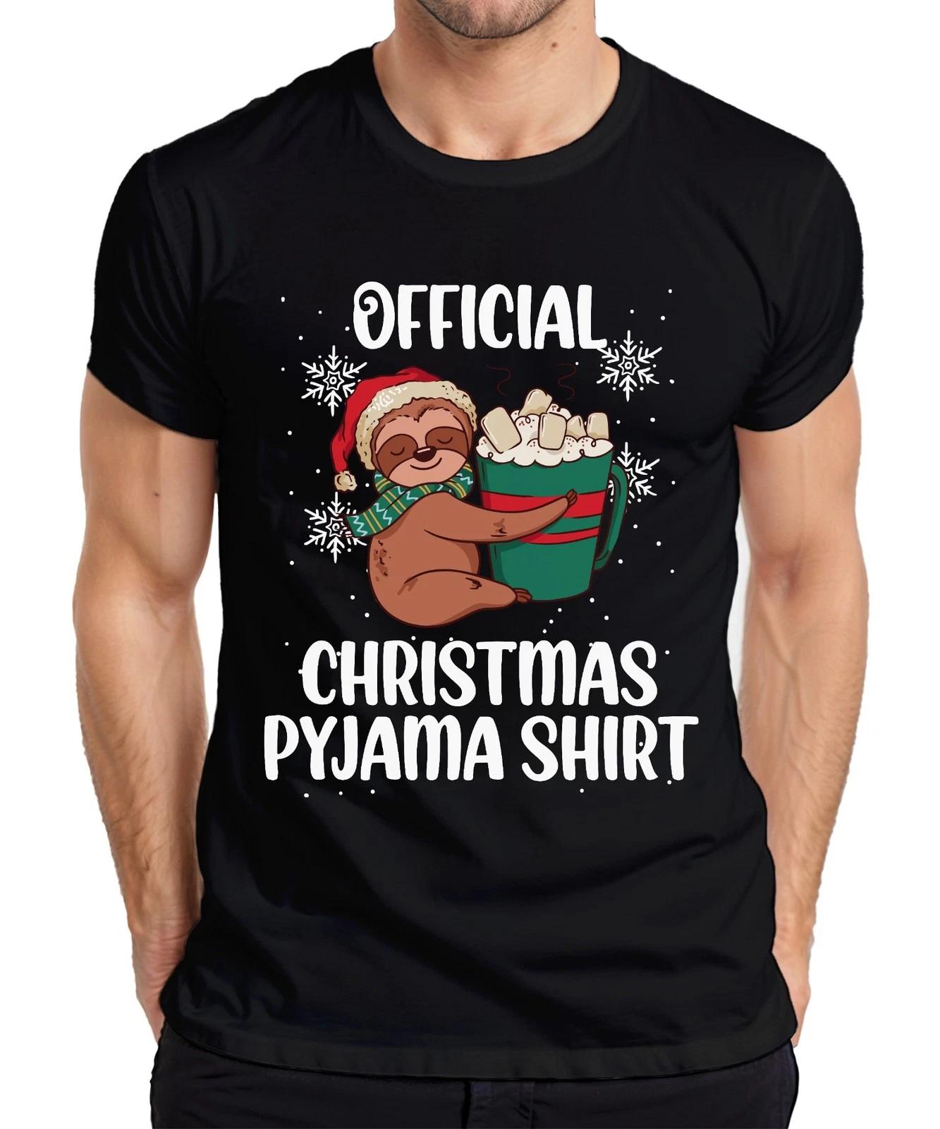 Official Christmas Pyjama Faultier - Weihnachten Weihnachtsgeschenk Christmas He XS