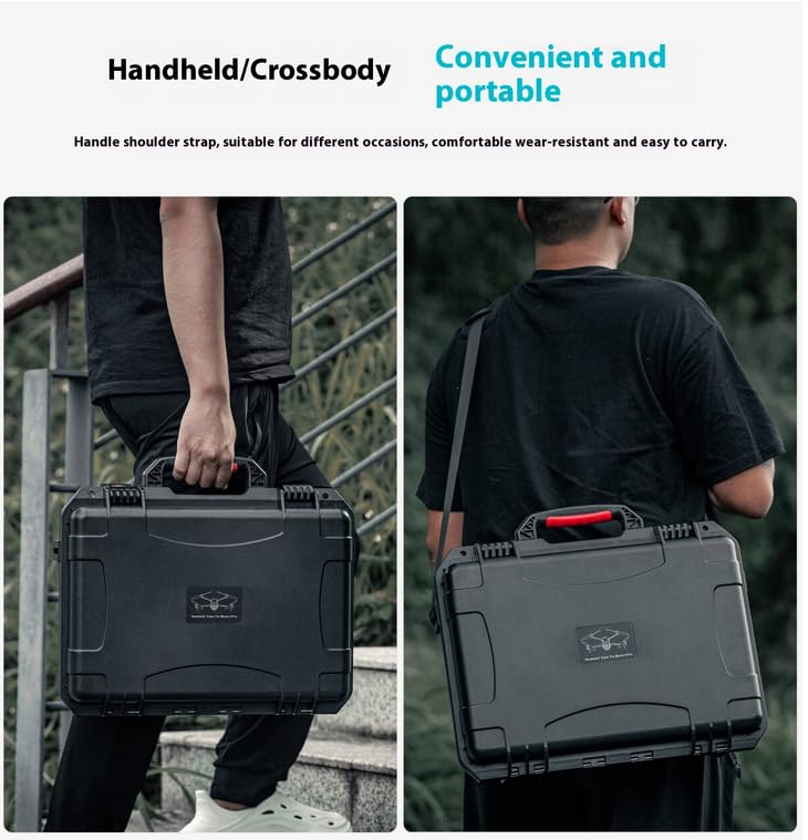 DJI Mavic 4 Pro Dedicated Storage Case, Waterproof Hard CaseCarrying Case for DJI RC2RC Pro 2 Transmitter, Mavic 4 Pro Accessories, Full Protection,
