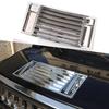 ABS Chrome Hood Deck Vent Panel Handle Covers Trim For Hummer H2 2003 2004 2005 2006 2007 2008 2009 Car Modification Accessories